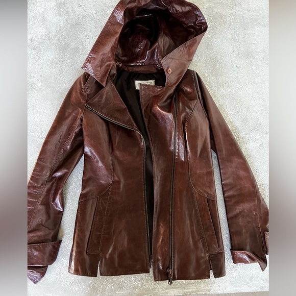 Modchi leather jacket. XS - Picture 3 of 6